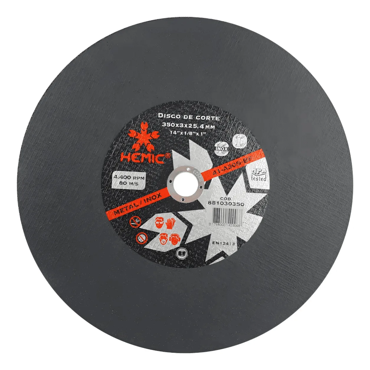 Disco Corte 14" Tronzadora HEMIC