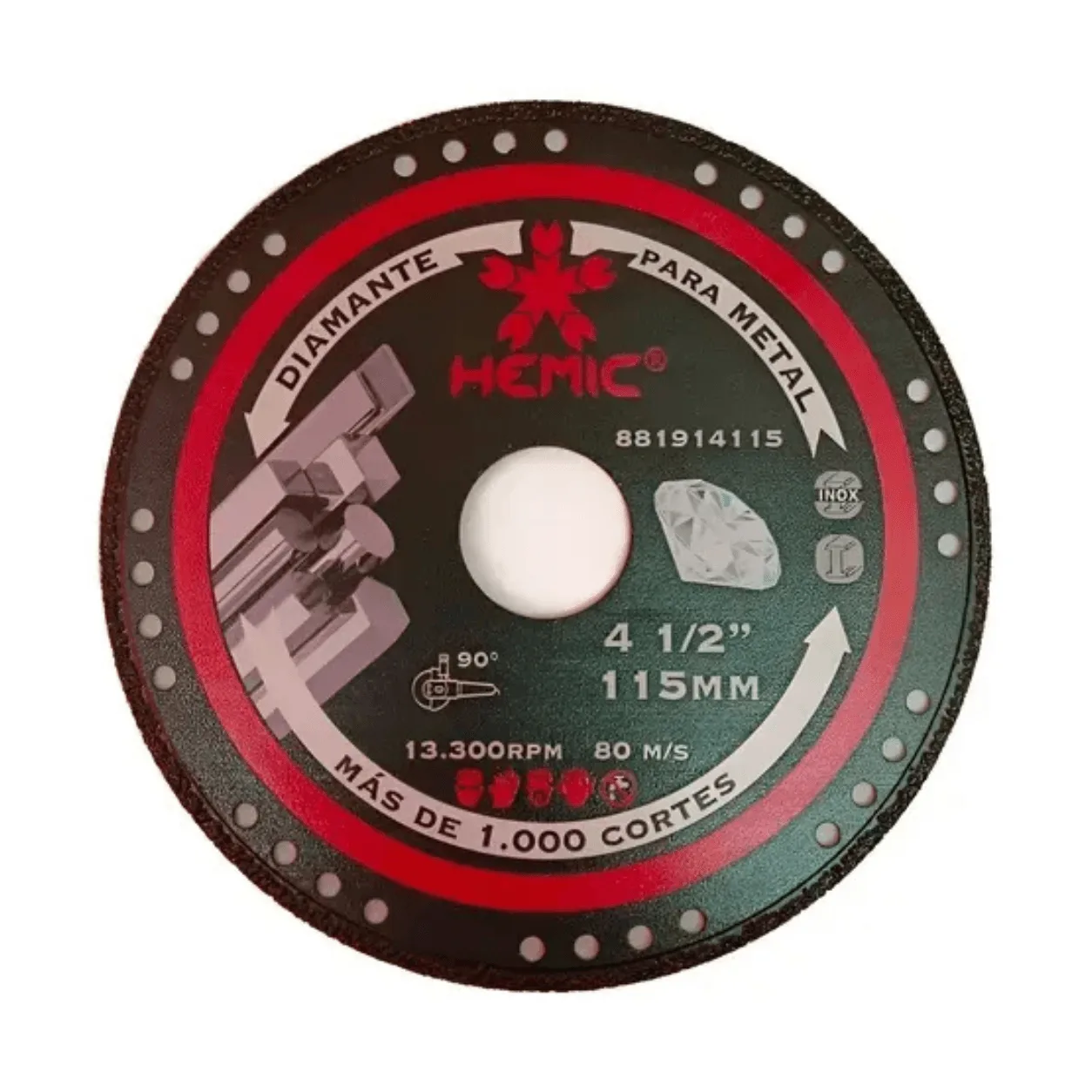 Disco Corte Diamantado Para Metal