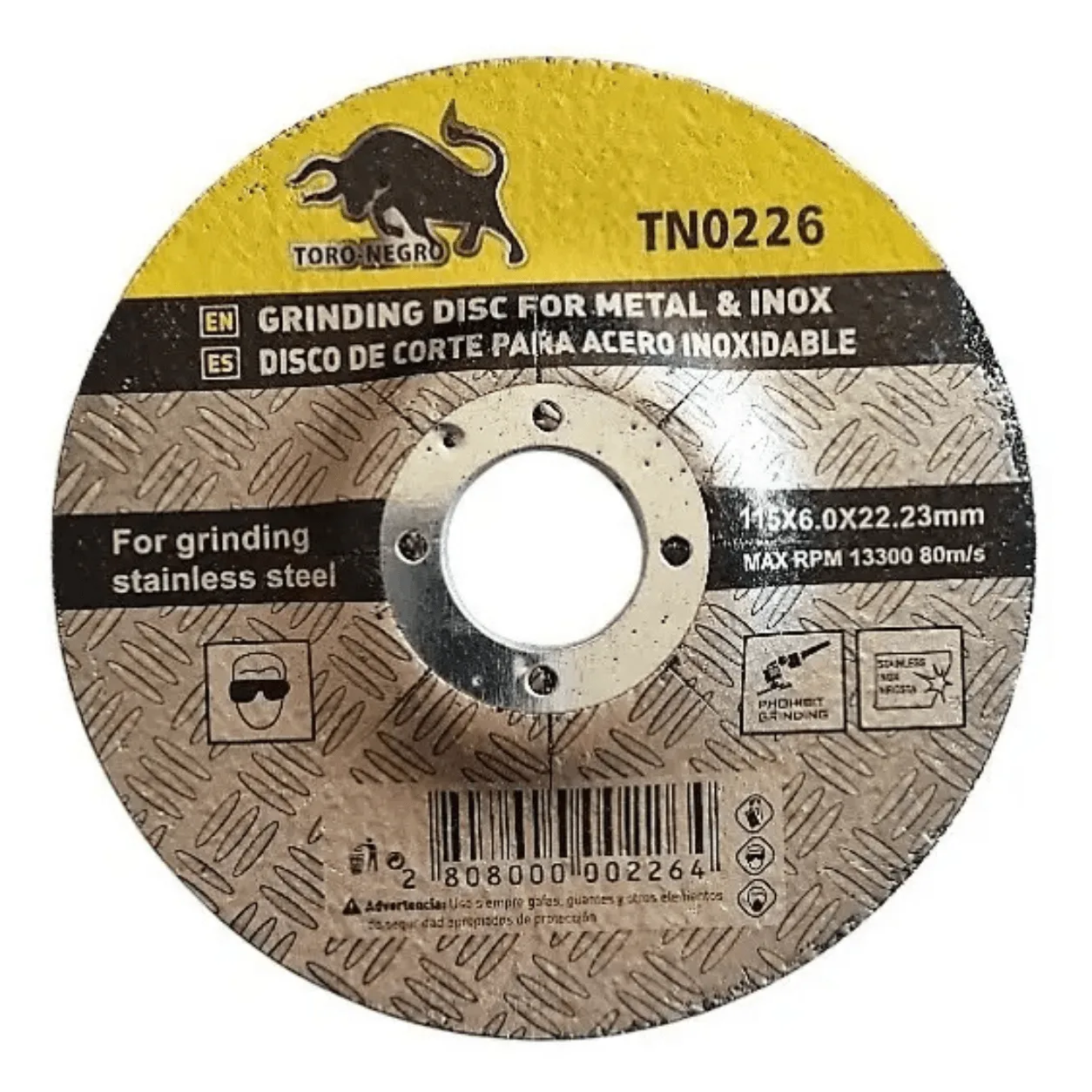 Disco Desbaste 41/2" 115mm