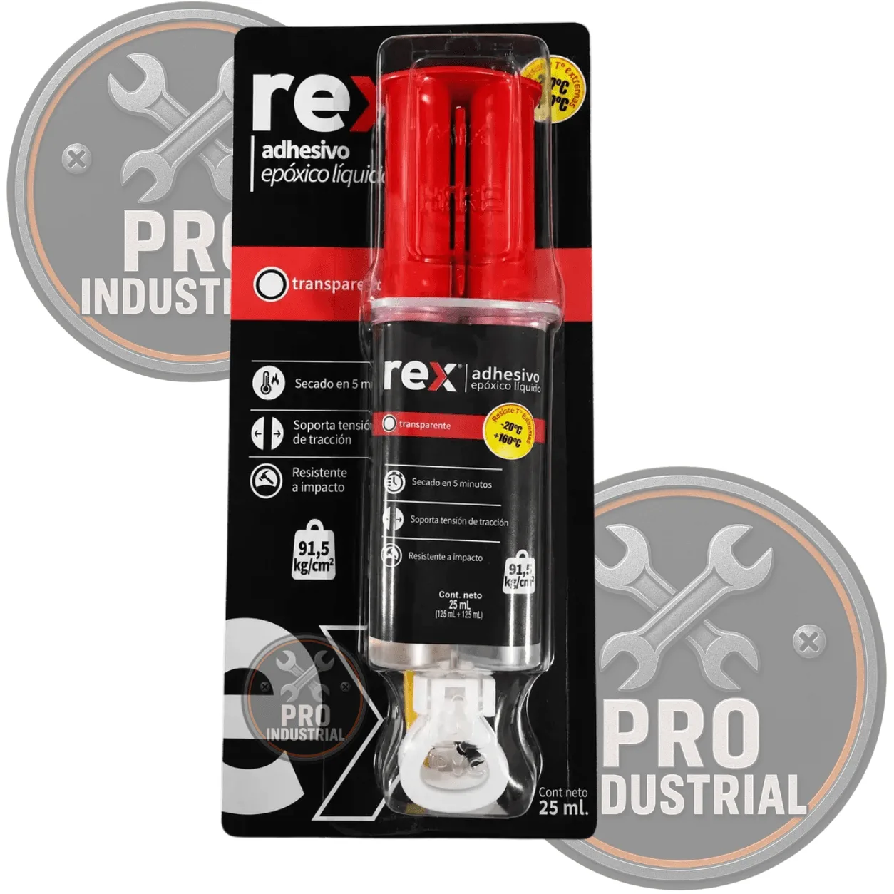 Adhesivo Epoxico Liquido (Acero Liquido) Rex
