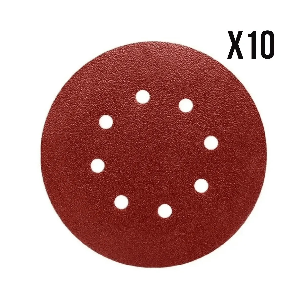 Disco Lija Velcro 115mm (10 unidades)
